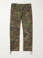 Polo Ralph Lauren - Straight-Leg Camouflage-Print Cotton-Twill Cargo Trousers - Green