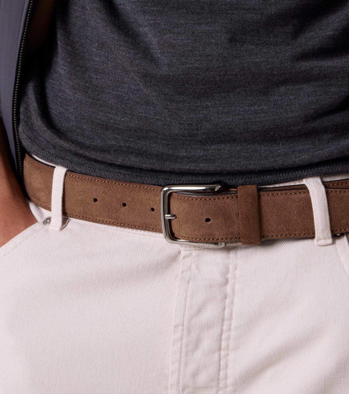 Tod's Suede belt