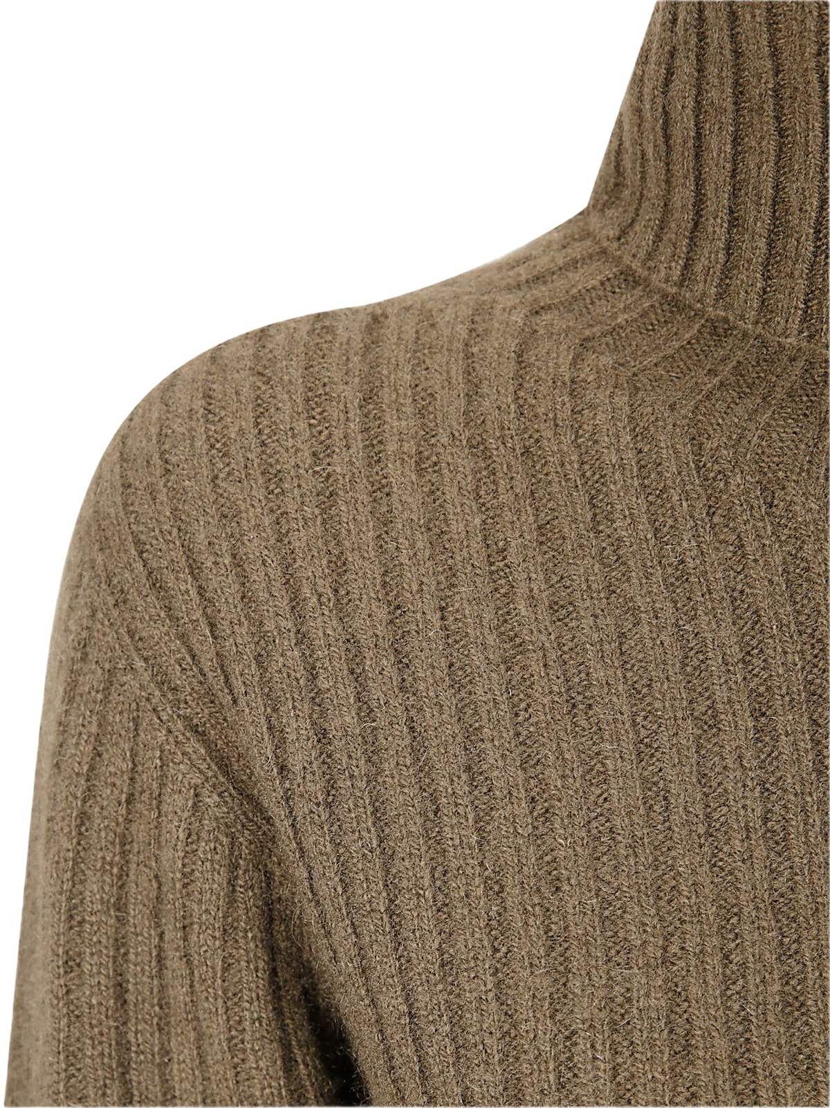 Uma Wang High Neck Rib Top