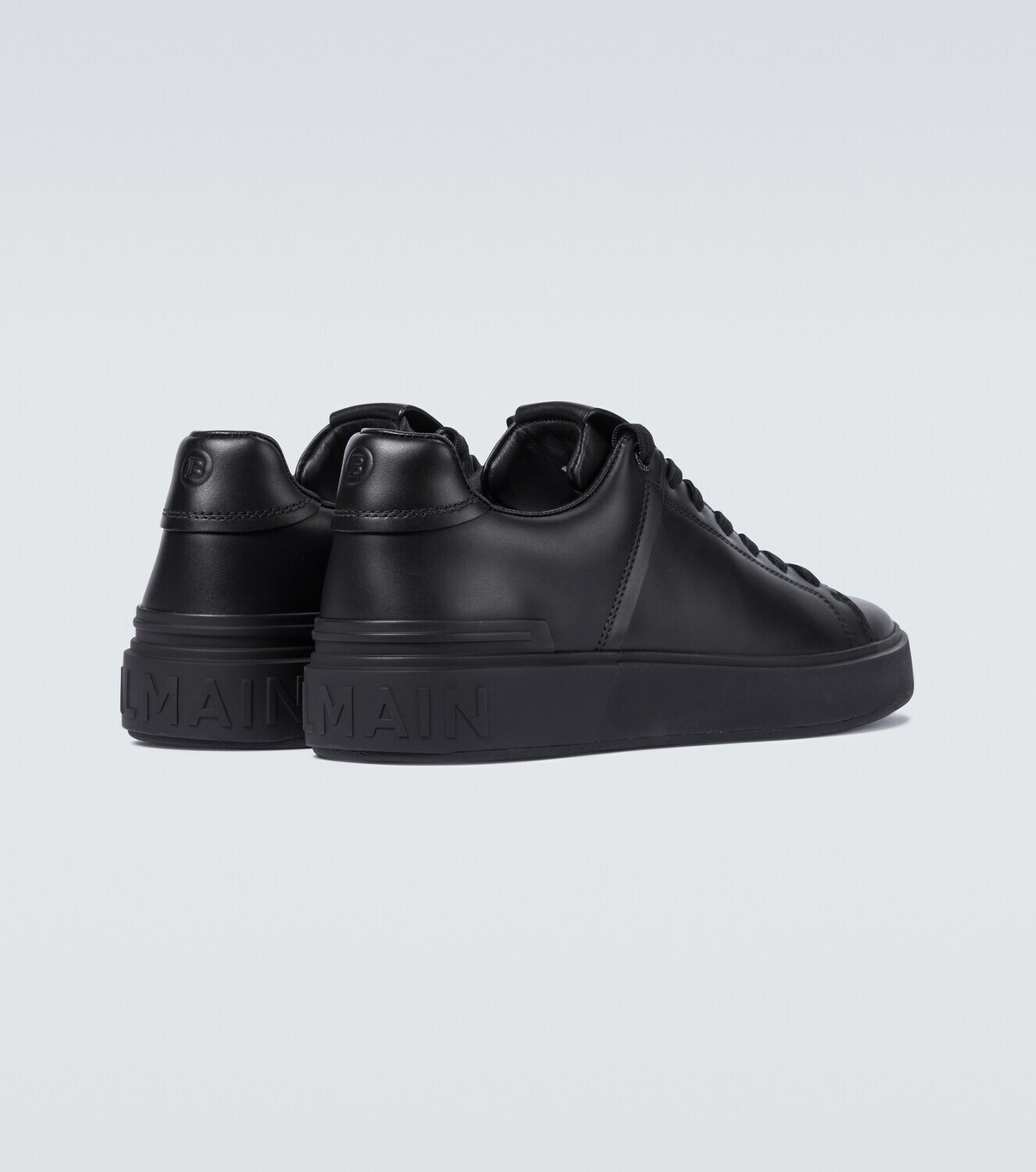 Balmain B-Court Leather Sneakers Balmain