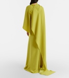 Marmar Halim Caped draped gown