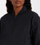 Adidas by Stella McCartney True Nature cropped bomber jacket
