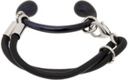 HUGO KREIT Black Buckle Bracelet