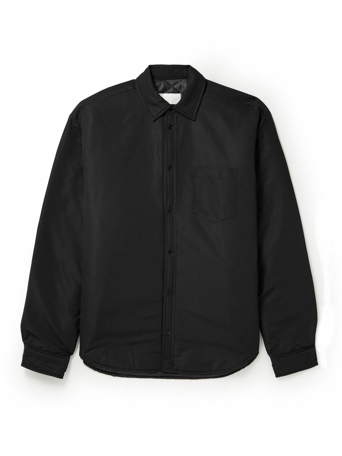 The Frankie Shop - Dean Padded Nylon Overshirt - Black The Frankie Shop