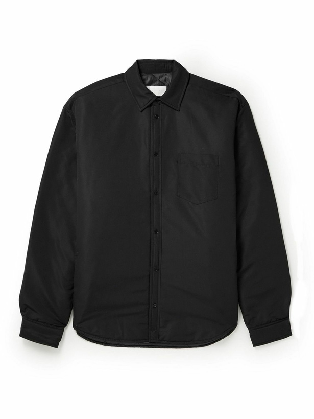 Photo: The Frankie Shop - Dean Padded Nylon Overshirt - Black