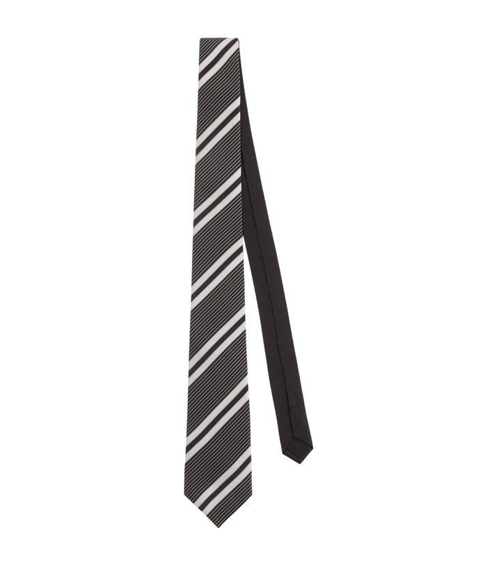 Photo: Saint Laurent Striped silk tie