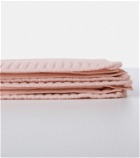 Loro Piana - Cable-knit cashmere blanket