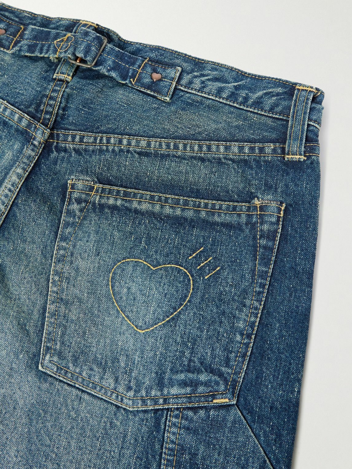 Human Made - Future Straight-Leg Selvedge Jeans - Blue