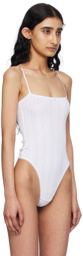 Cou Cou White 'The Bodysuit' Bodysuit