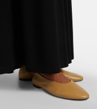 Toteme Leather ballet flats