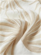 Onia - Floral-Print Linen-Blend Blanket