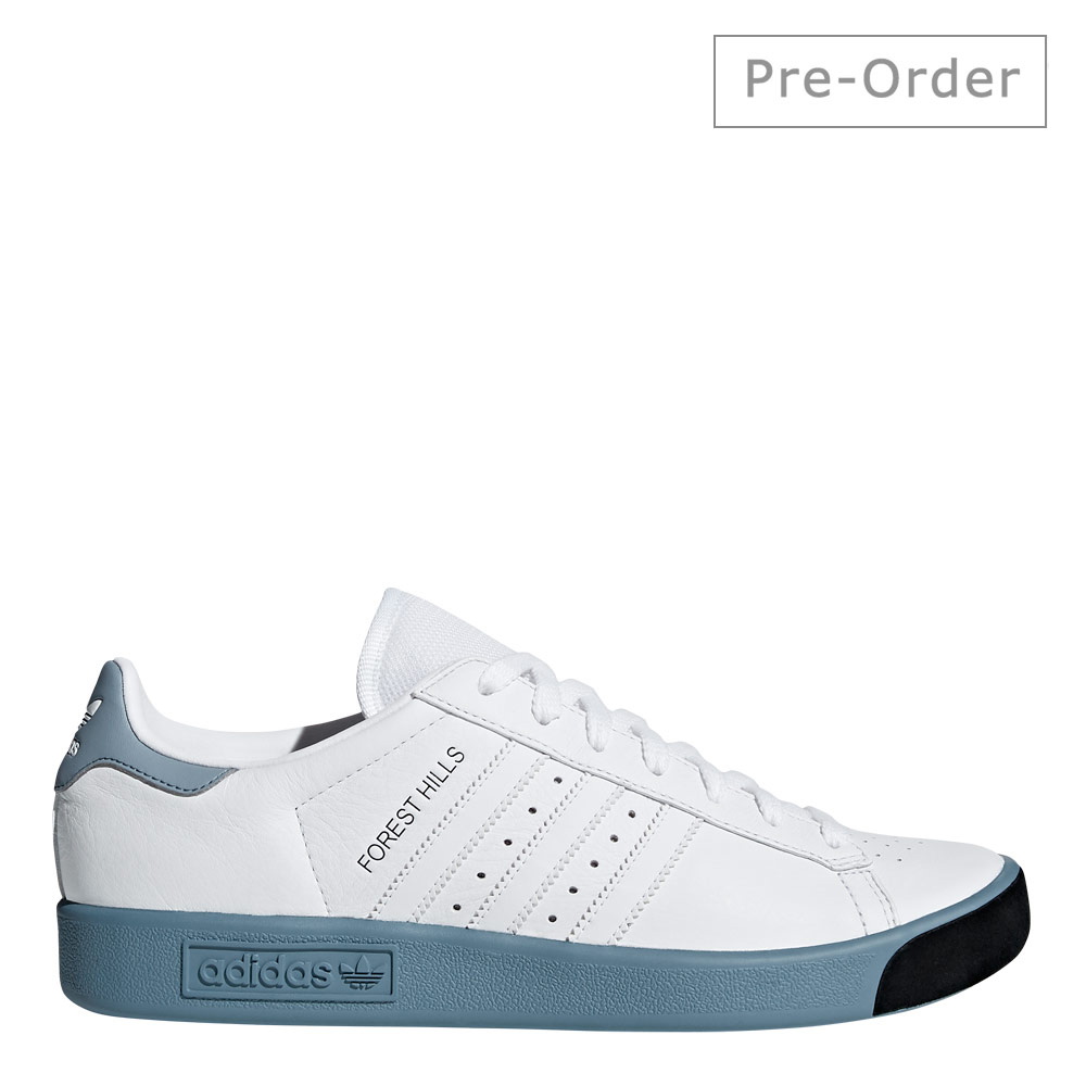 Forest Hills Trainers - White / White / Blue adidas