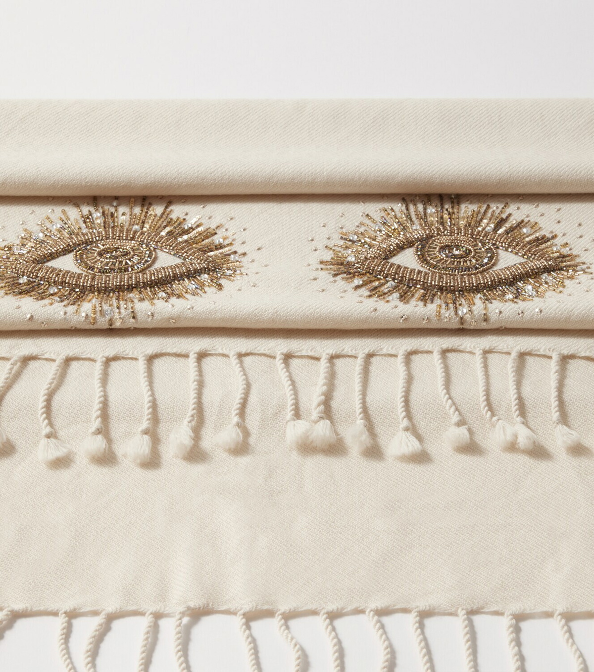 Jonathan Adler Muse beaded wool throw