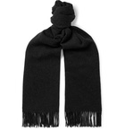 Acne Studios - Canada Fringed Mélange Wool Scarf - Men - Black