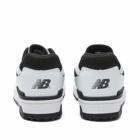 New Balance Men's BB550HA1 Sneakers in White/Black