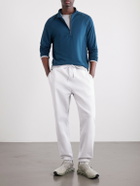On - Club Collective Tapered Cotton-Blend Jersey Sweatpants - Gray