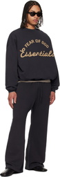 Fear of God ESSENTIALS Black Training Classic Flare Sweatpants