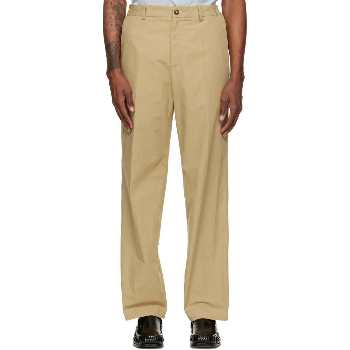A.P.C. Beige Dylan Trousers