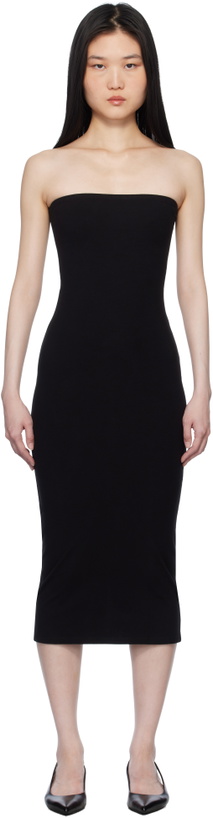 Photo: Gil Rodriguez Black 'The Tube' Convertible Midi Dress