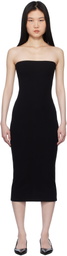 Gil Rodriguez Black 'The Tube' Convertible Midi Dress