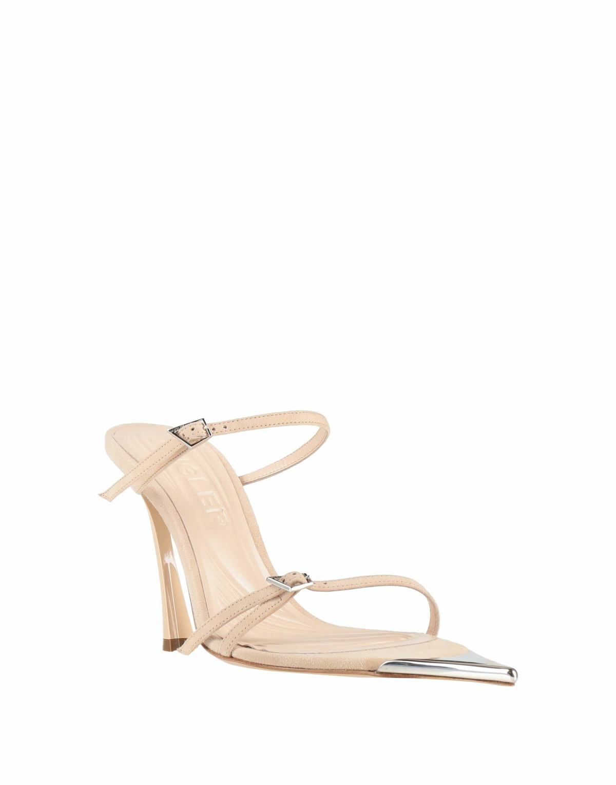 Mugler Womens Sandals in Beige