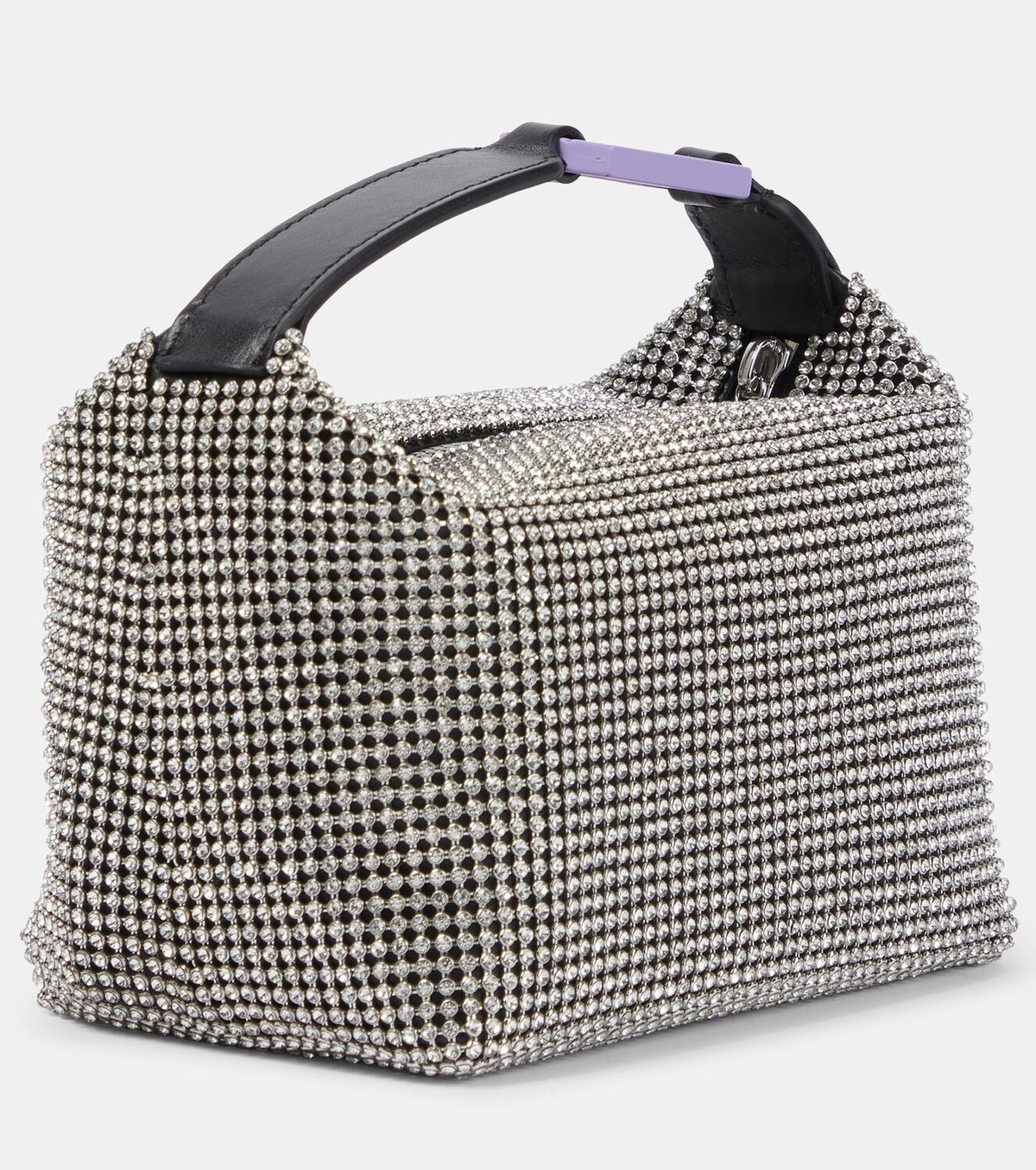 Eéra Moonbag embellished mesh shoulder bag
