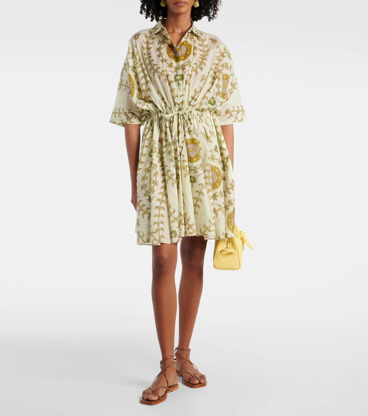 Giambattista Valli Printed cotton minidress