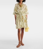 Giambattista Valli Printed cotton minidress