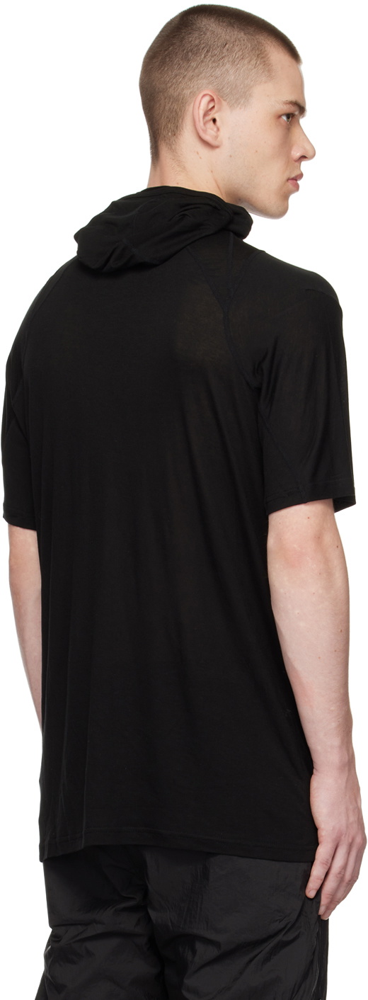 POST ARCHIVE FACTION (PAF) Black 5.0+ Center T-Shirt Post Archive