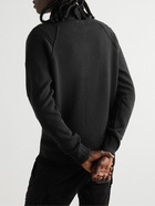 C.P. Company - Logo-Appliquéd Wool Half-Zip Sweater - Black