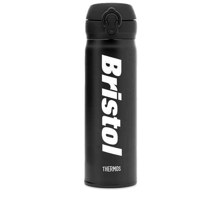 Photo: F.C. Real Bristol Men's FC Real Bristol Thermos Emblem Mug in Black