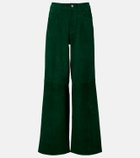 Stouls Mytheo suede wide-leg pants