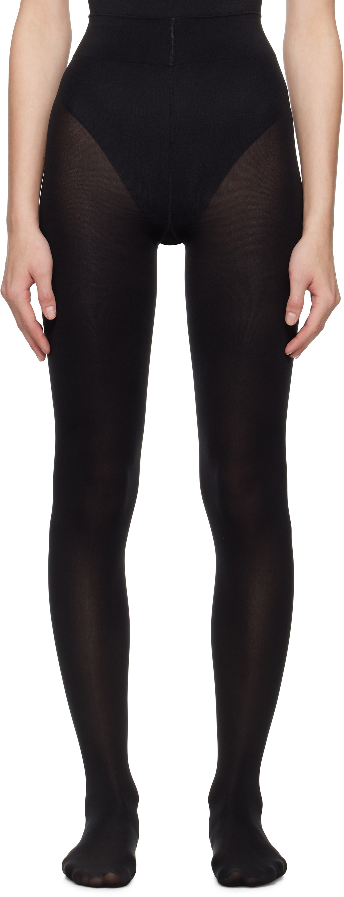 Wolford Black Alberta Ferretti Edition Ajouré Net Tights Wolford