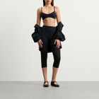 Nike Women's x SKIMS Matte Micro Scoop Bra in Obsidian