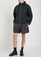 Mki Miyuki Zoku Hyperlight Wind Logo Nylon-blend Jacket Black
