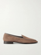 MORJAS - The Belgian Nubuck Loafers - Brown