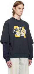 AMBUSH Navy Layered Sweatshirt