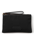 TOM FORD - Leather-Trimmed Recycled Shell Pouch