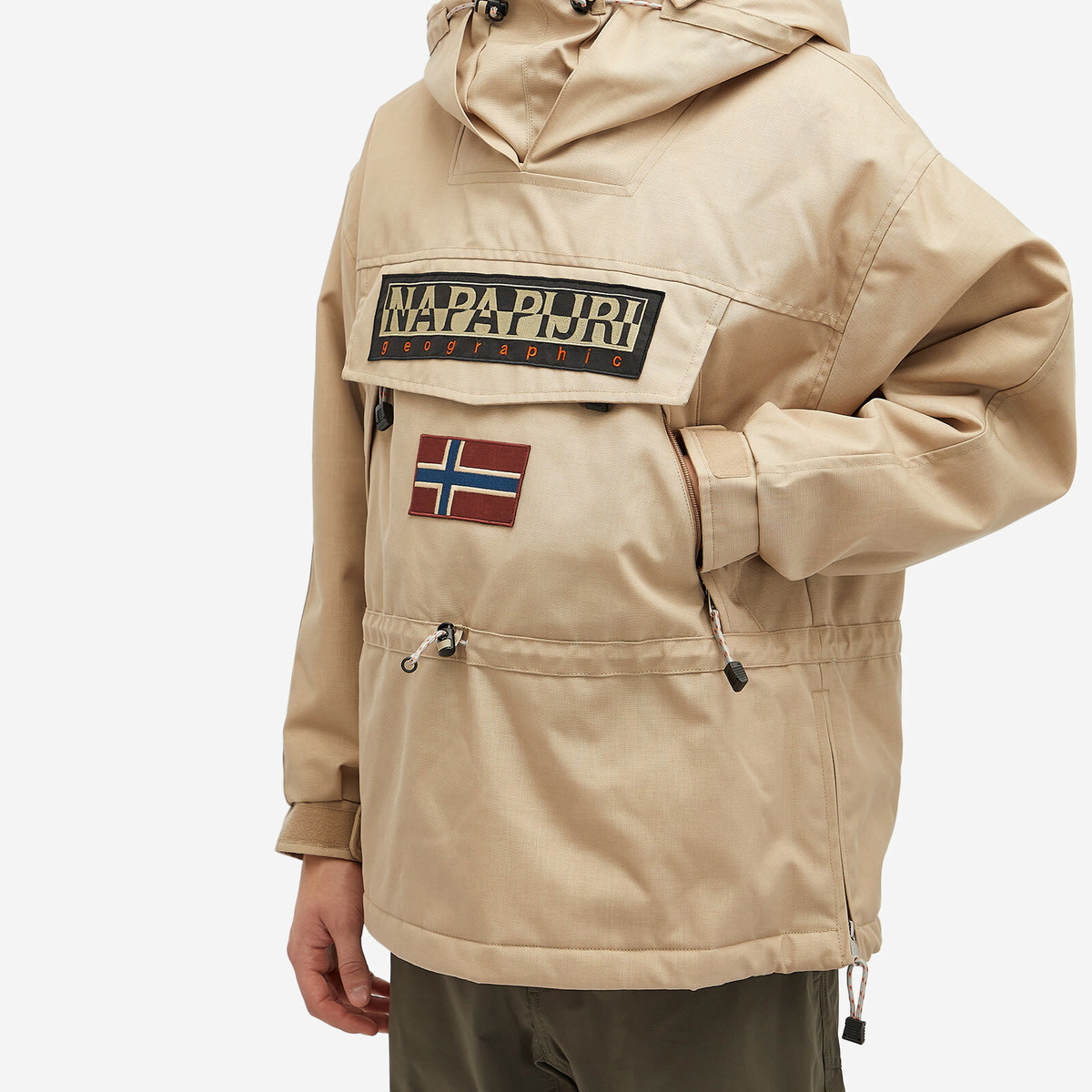 Napapijri Men's Archive Skidoo Jacket in Beige Mink Napapijri
