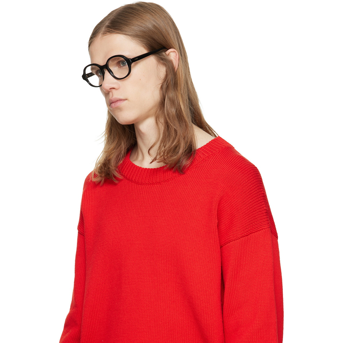 LOEWE Black Slim Glasses