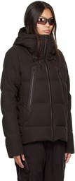 Descente ALLTERRAIN SSENSE Exclusive Brown Mizusawa Mountaineer Down Jacket