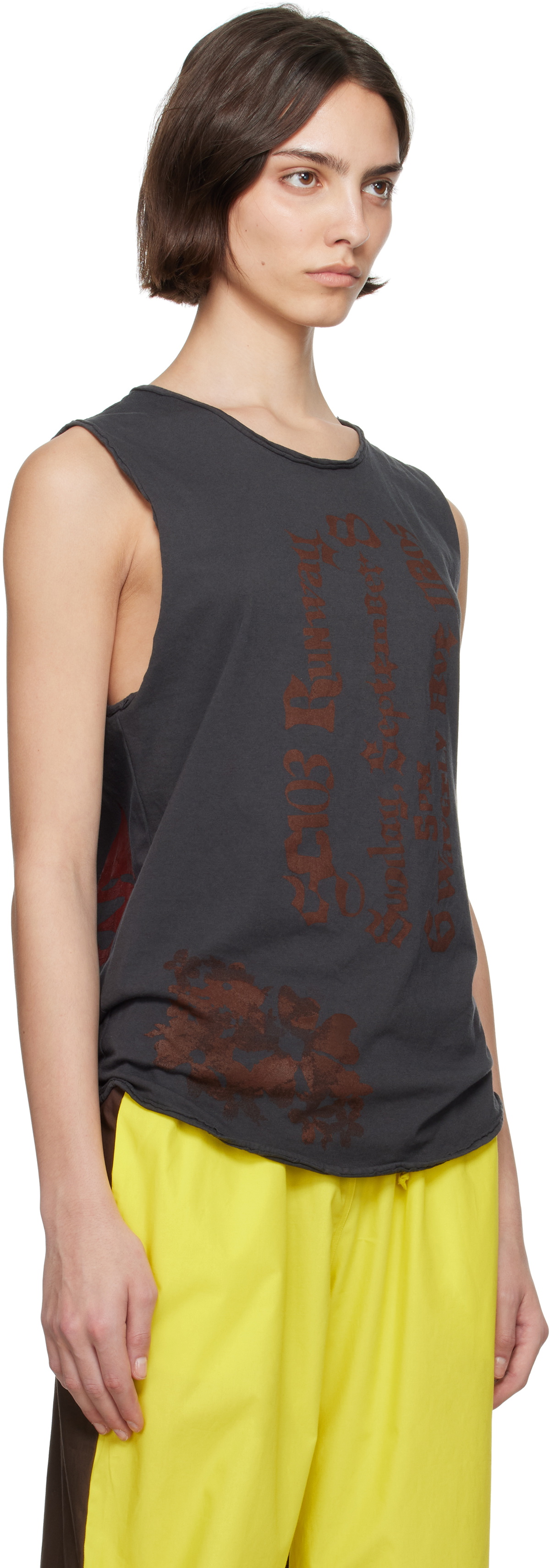 SC103 Gray Promo Tank Top