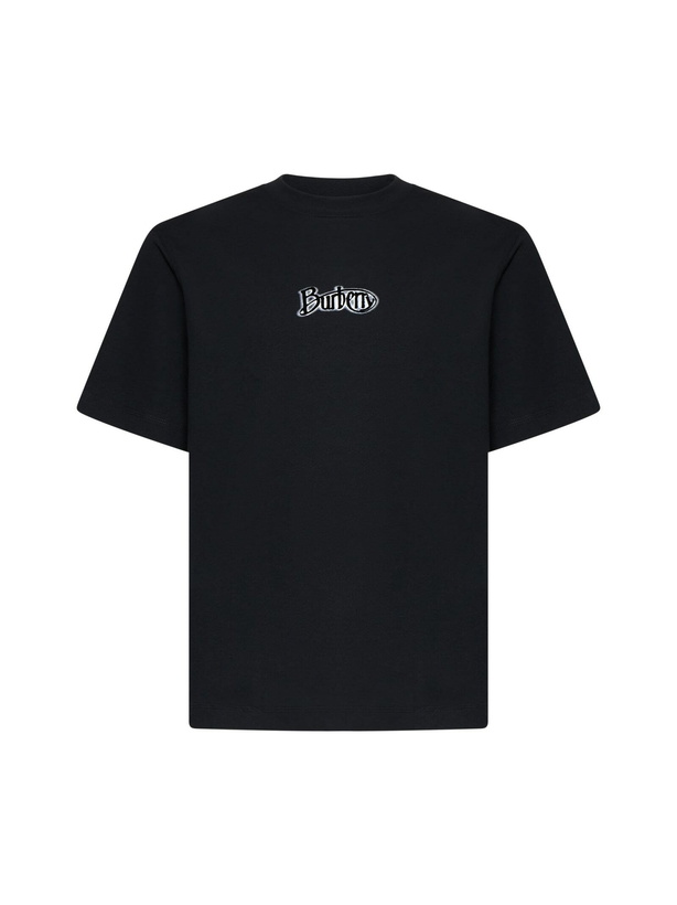 Photo: Burberry Black Cotton T-shirt