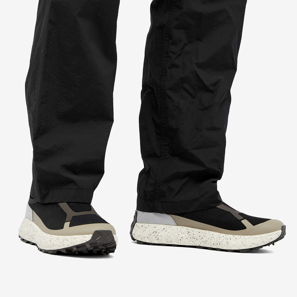 Norda Men's HAVEN x 003 Sneakers in Black/Beige Norda
