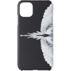 Marcelo Burlon County of Milan Black and White Wings iPhone 11 Case