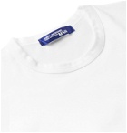Junya Watanabe - Printed Cotton-Jersey T-Shirt - White