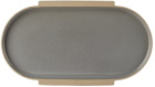 departo Taupe Serving Platter