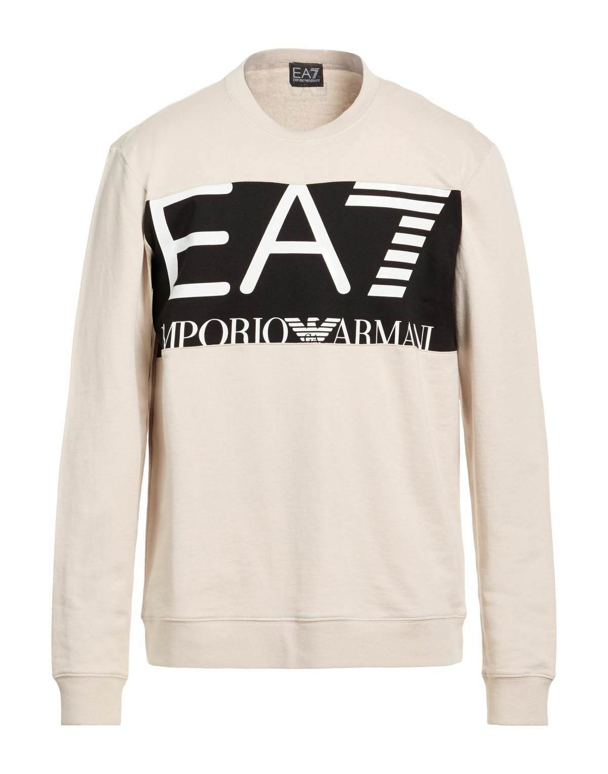 Ea7 Mens Sweatshirt in Beige