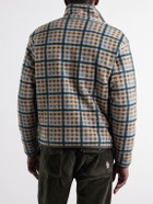 Moncler Grenoble - Reversible Checked Shell-Trimmed Fleece Padded Jacket - Multi