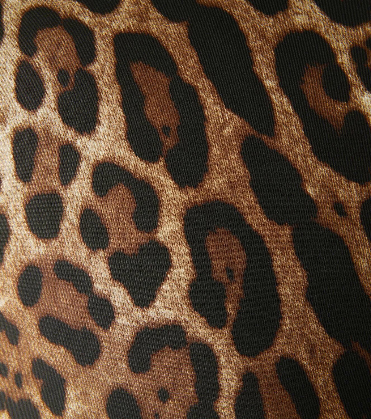 Dolce&Gabbana Casa Leopardo Small silk twill cushion